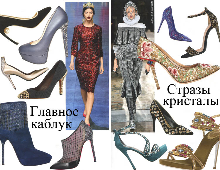 новогодняя обувь 2014