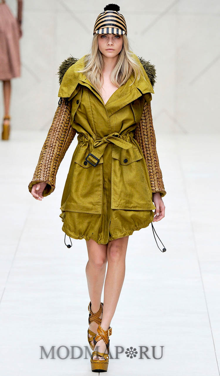 Классическая парка от Burberry Prorsum