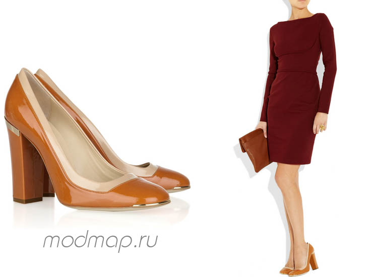 с чем носить лаковые туфли