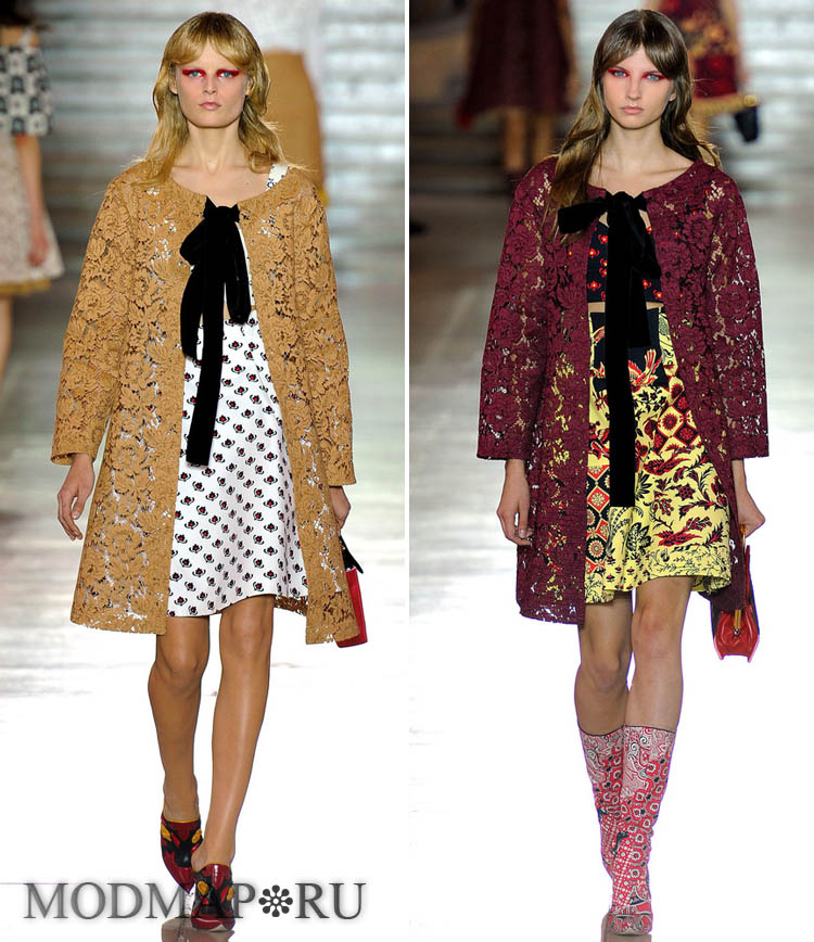  легкое пальто Miu Miu