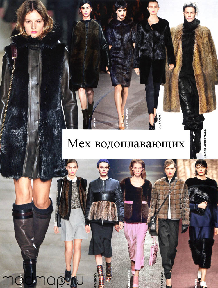 мех сезона осень-зима 2013/14
