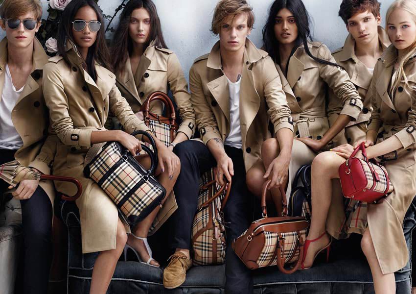 модный бренд «Burberry»