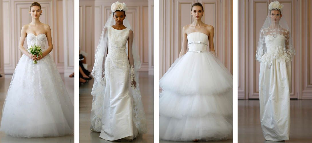 свадебные платья Oscar de la Renta