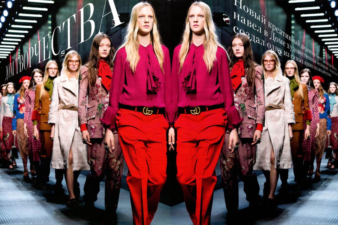 Gucci осень-зима 2015
